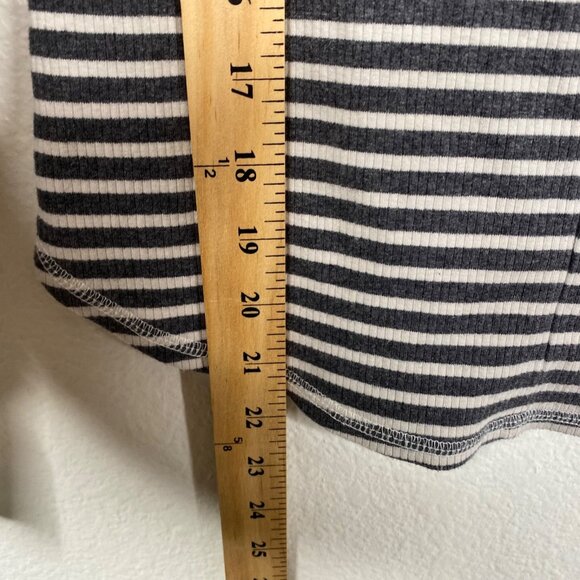 Abercrombie Fitch Sleepwear Collection Pajama Set Henley Ribbed Striped Size S - Picture 9 of 16